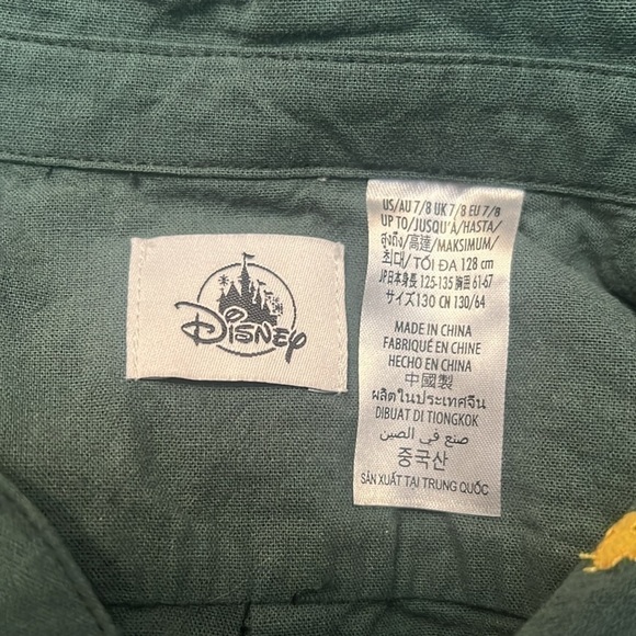 Disney shirt boy size 7 cotton - Picture 3 of 5